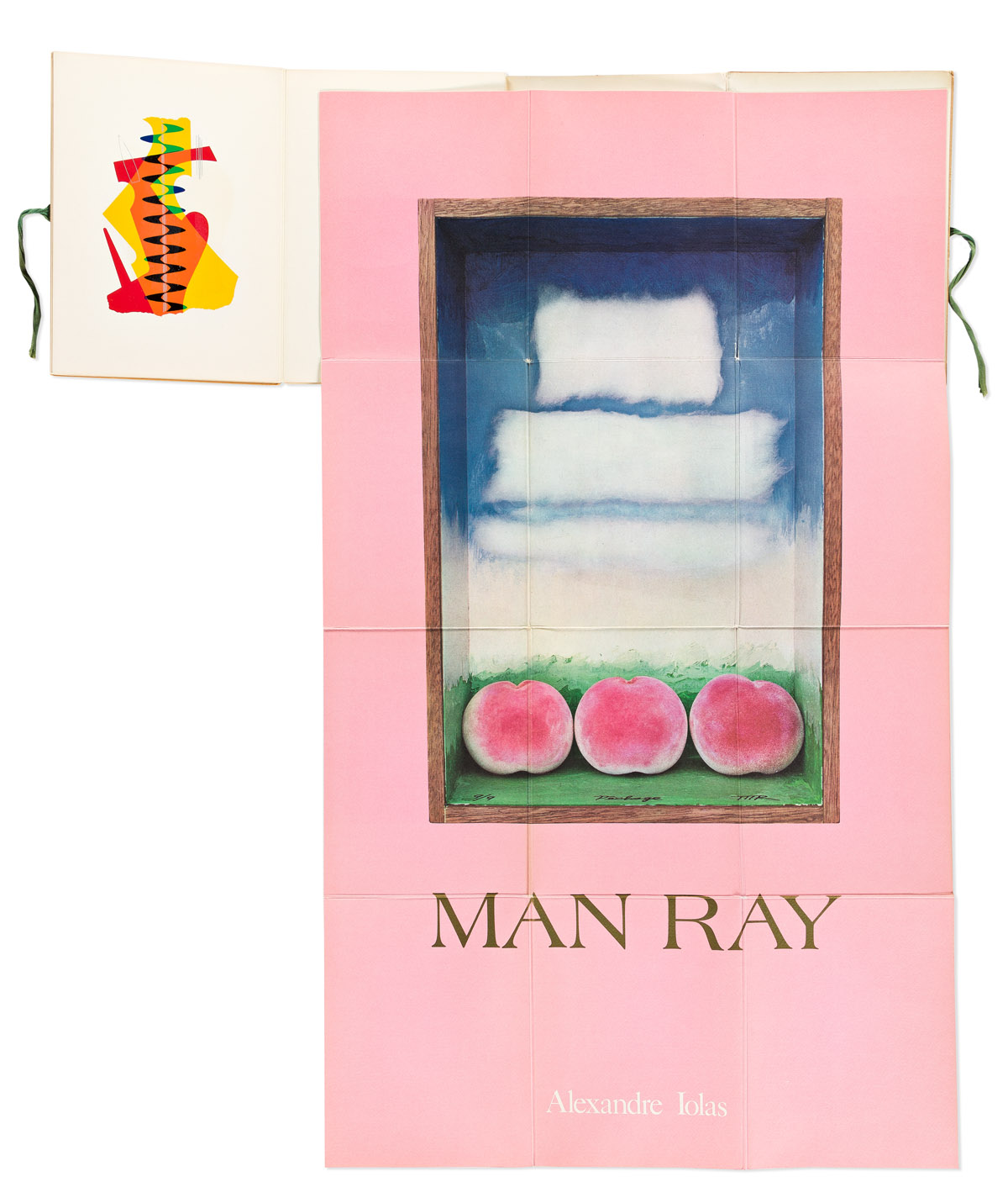 MAN RAY (1890-1976) Pain peint (Blue Bread) (Catalogue dexposition Man Ray qui sest tenue à la Galerie Alexandre Iolas à Paris en 197